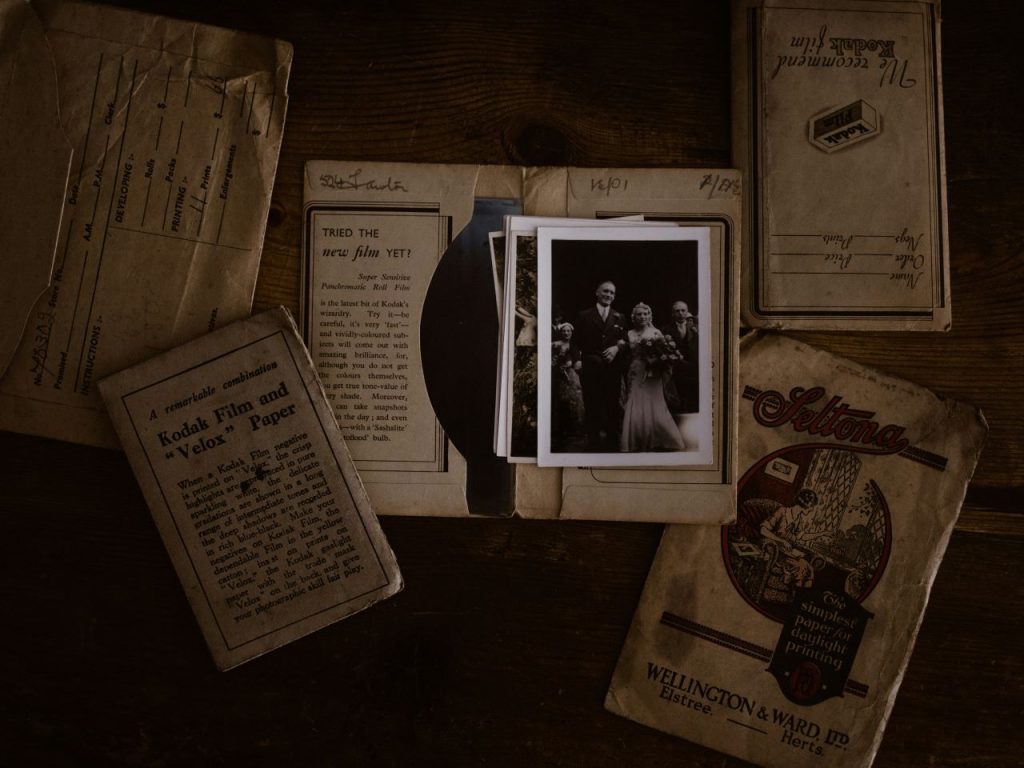 What is the setting of a story? Sometimes, it’s found in old photos.