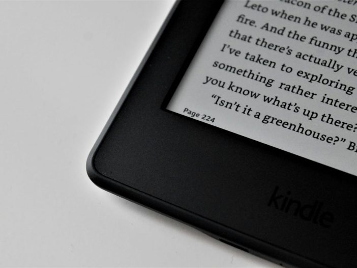 Simple Kindle device showing the power of Amazon Kindle Direct Publishing.